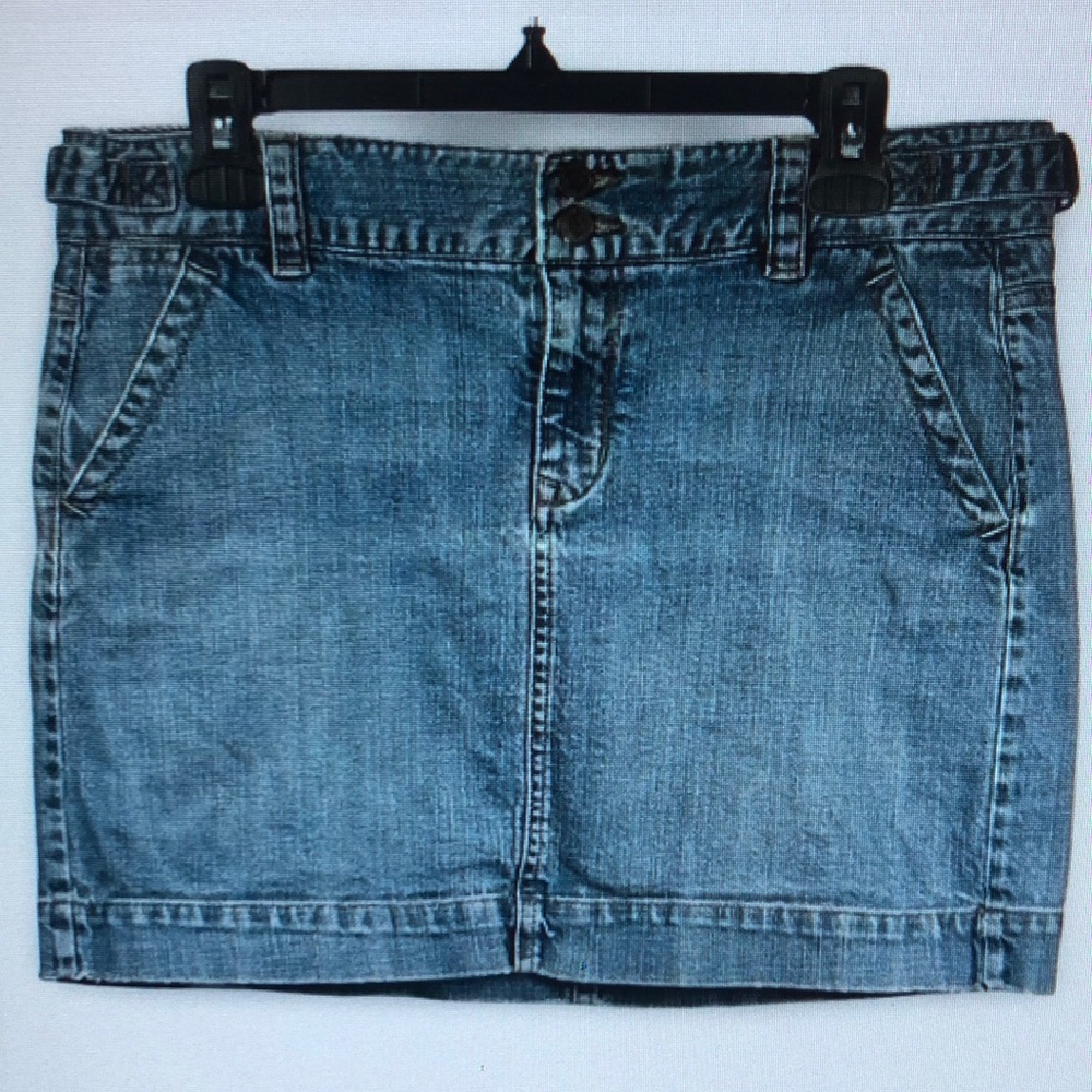 Denim Mini Skirt
